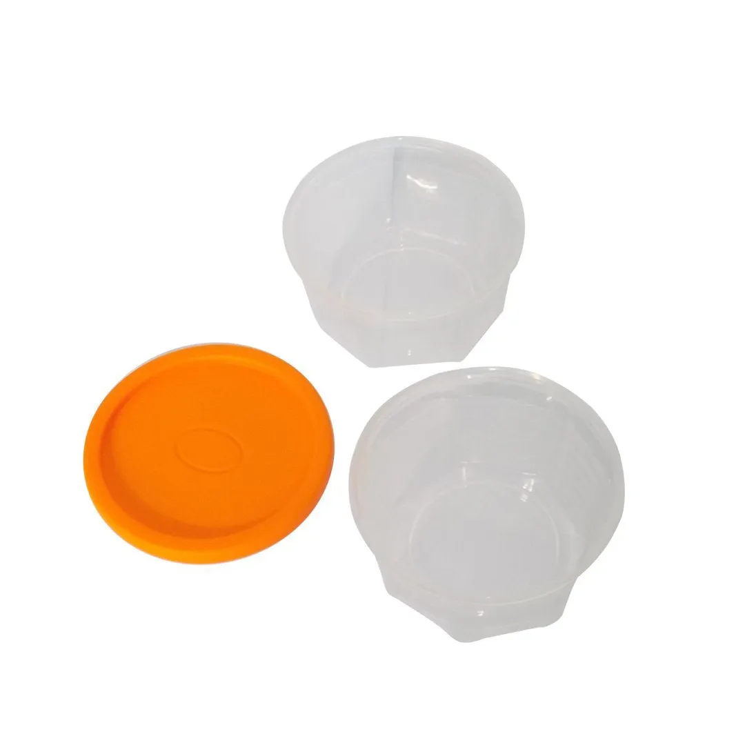 171 Plastic Container Set, 200ml, Set of 6