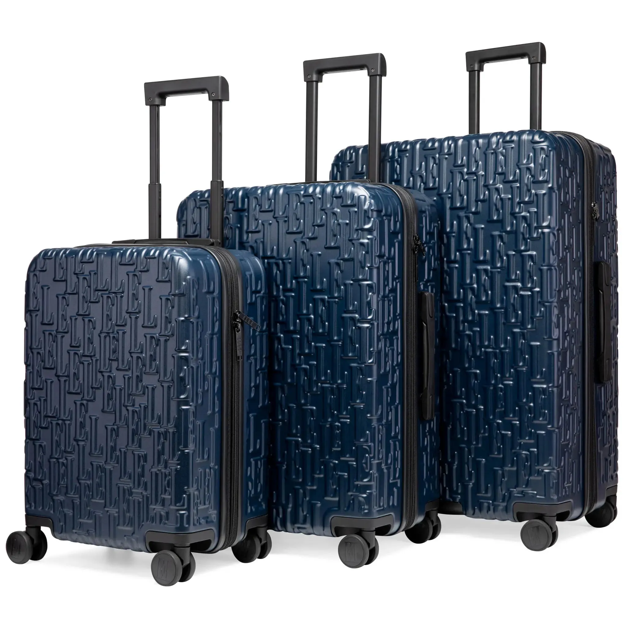 3 Piece Expandable Monogram Luggage Set