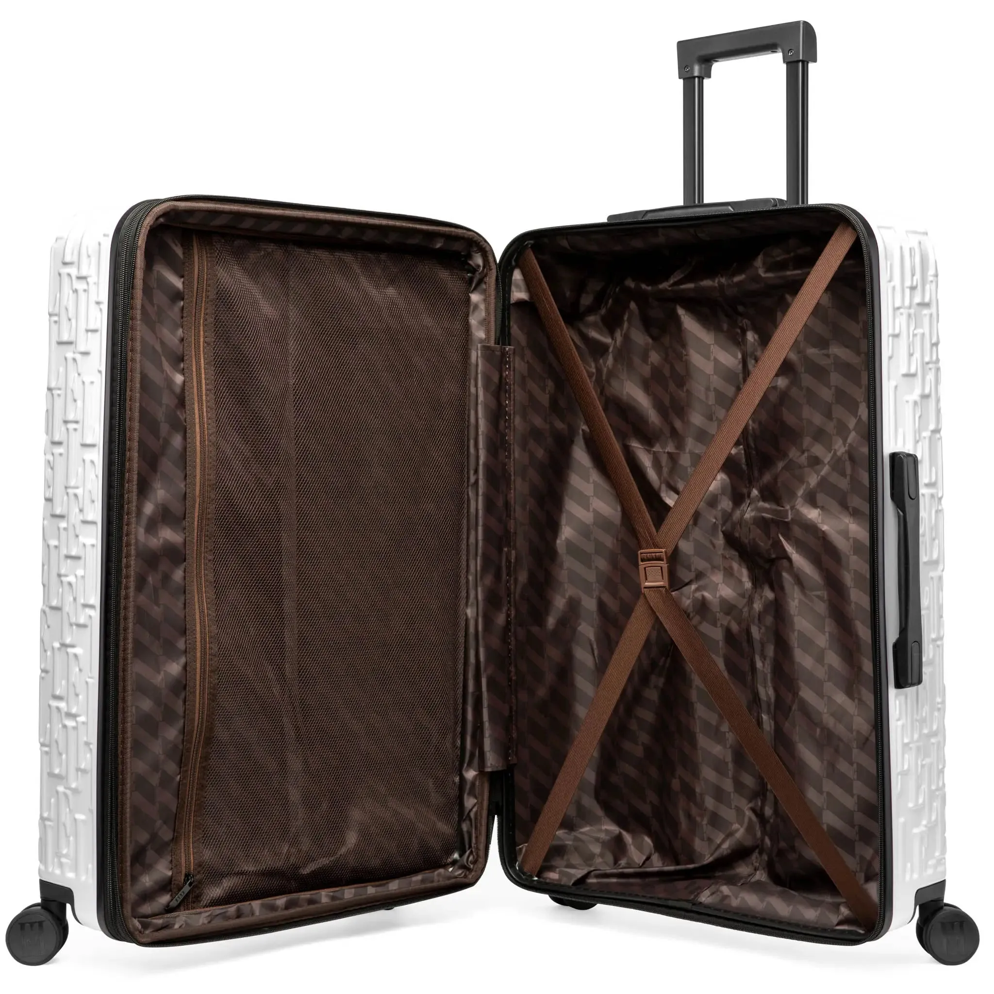 3 Piece Expandable Monogram Luggage Set