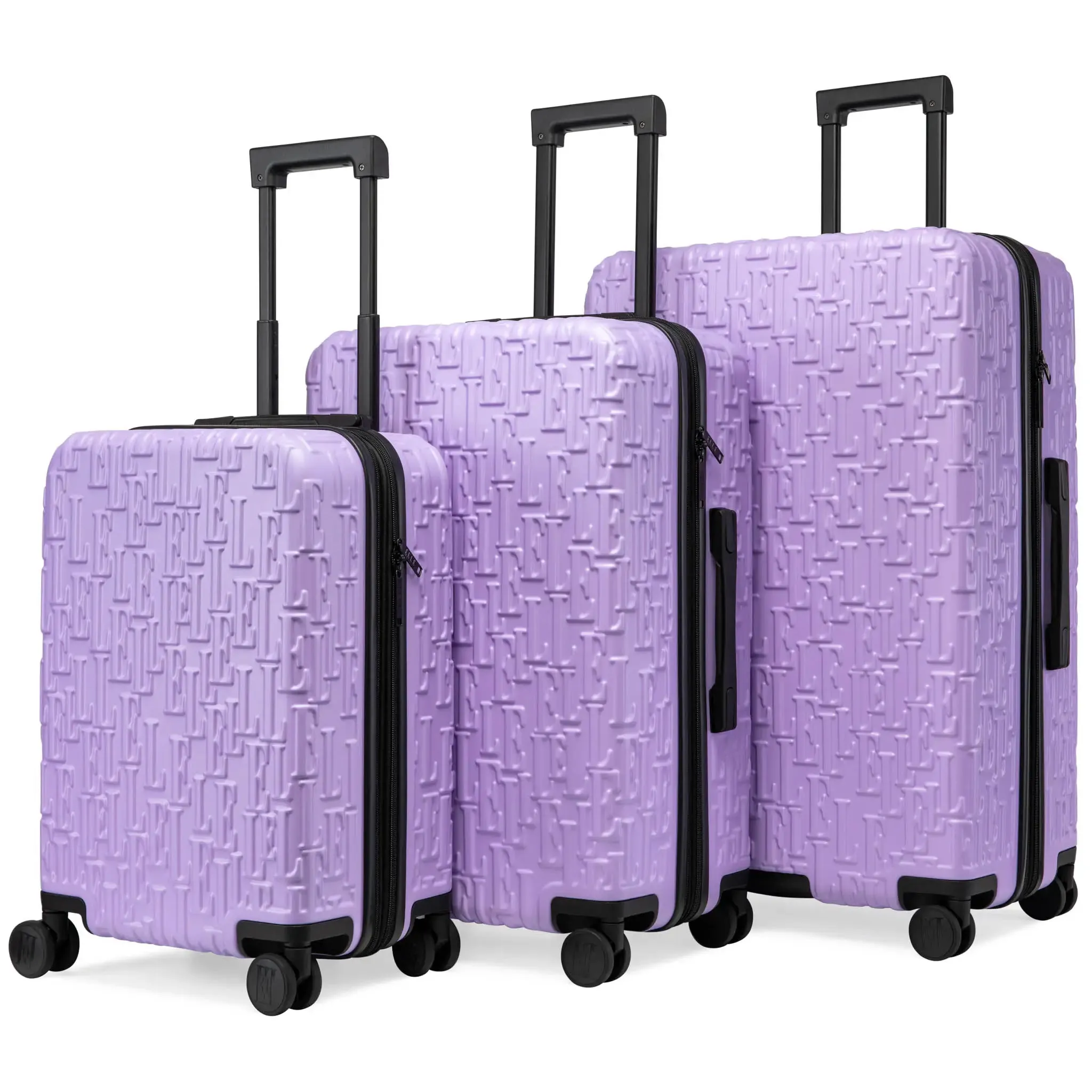 3 Piece Expandable Monogram Luggage Set