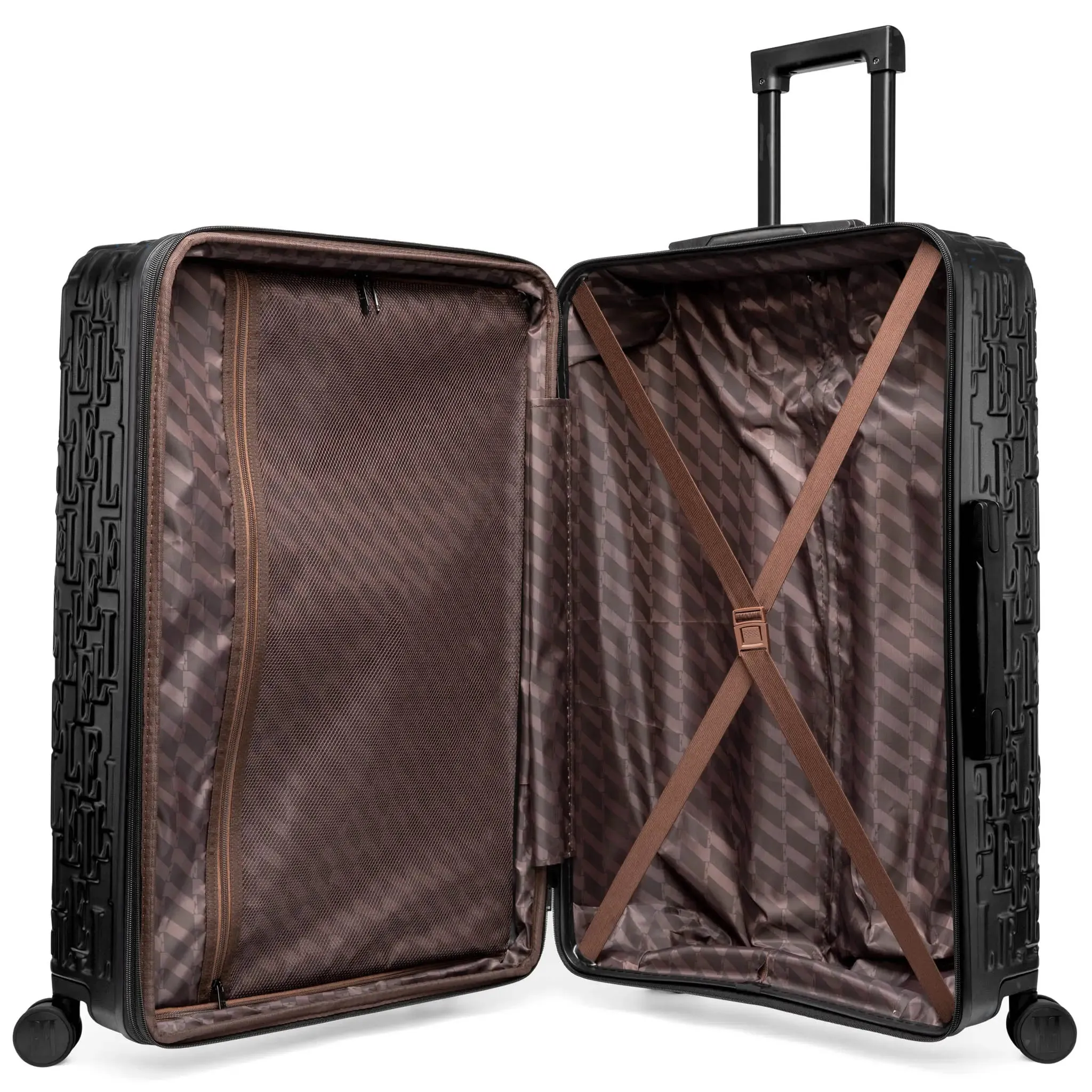 3 Piece Expandable Monogram Luggage Set