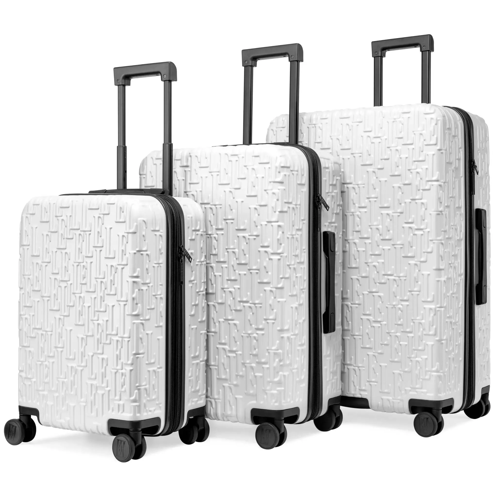 3 Piece Expandable Monogram Luggage Set