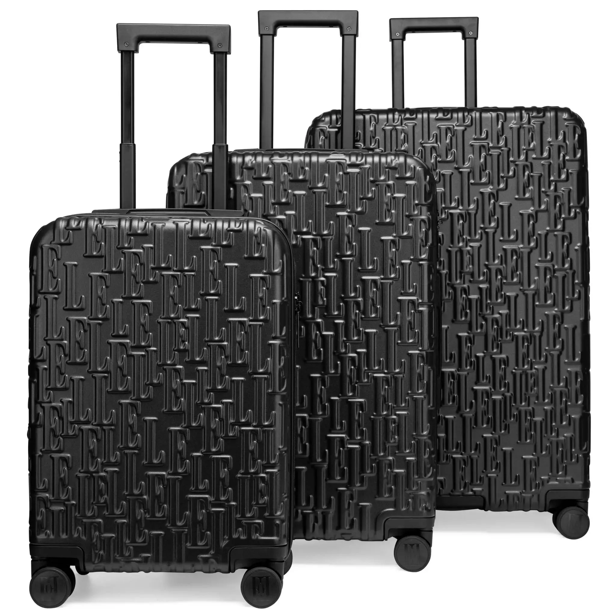 3 Piece Expandable Monogram Luggage Set