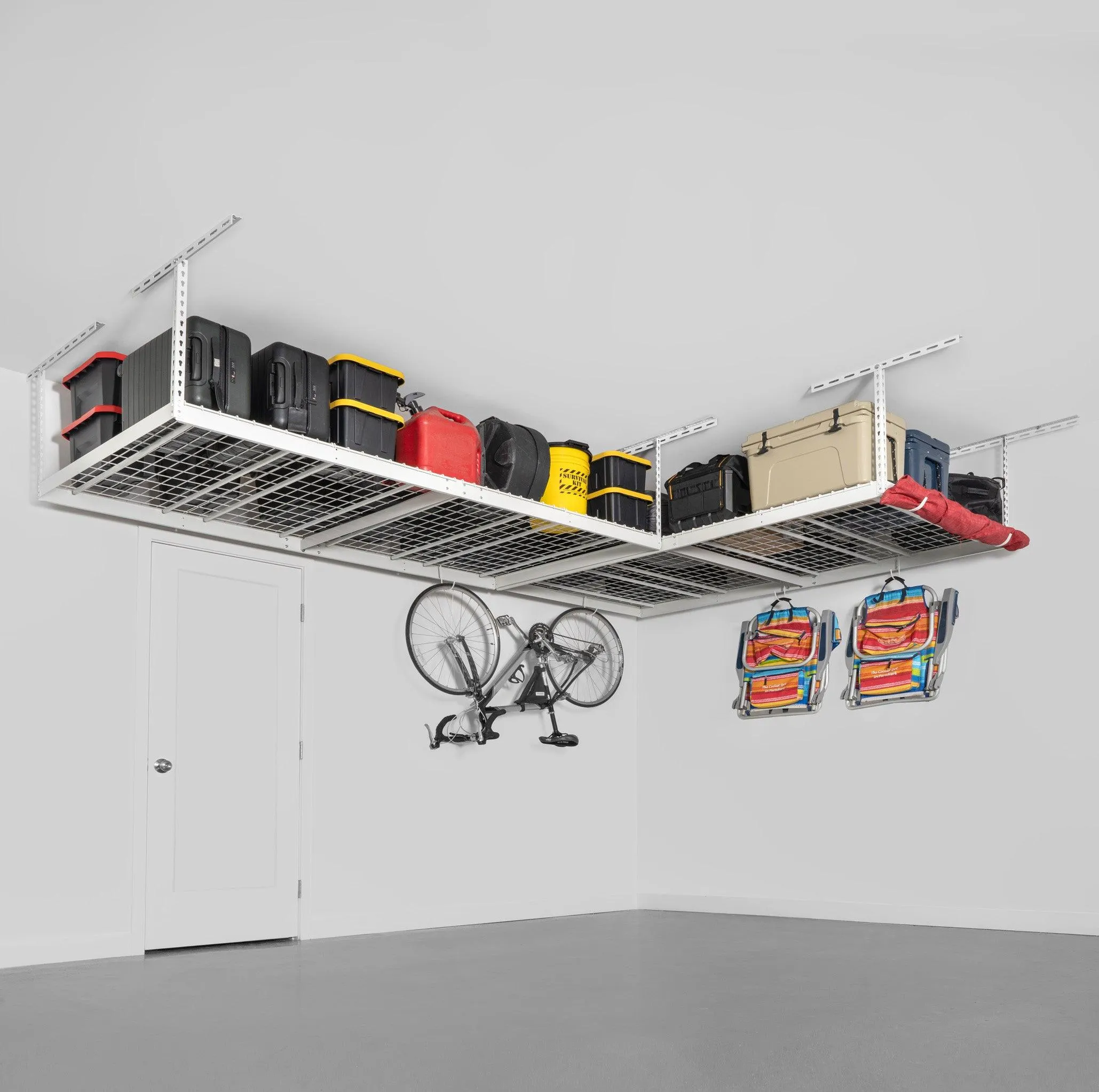 4' x 8' Overhead Garage Storage Rack Two Pack