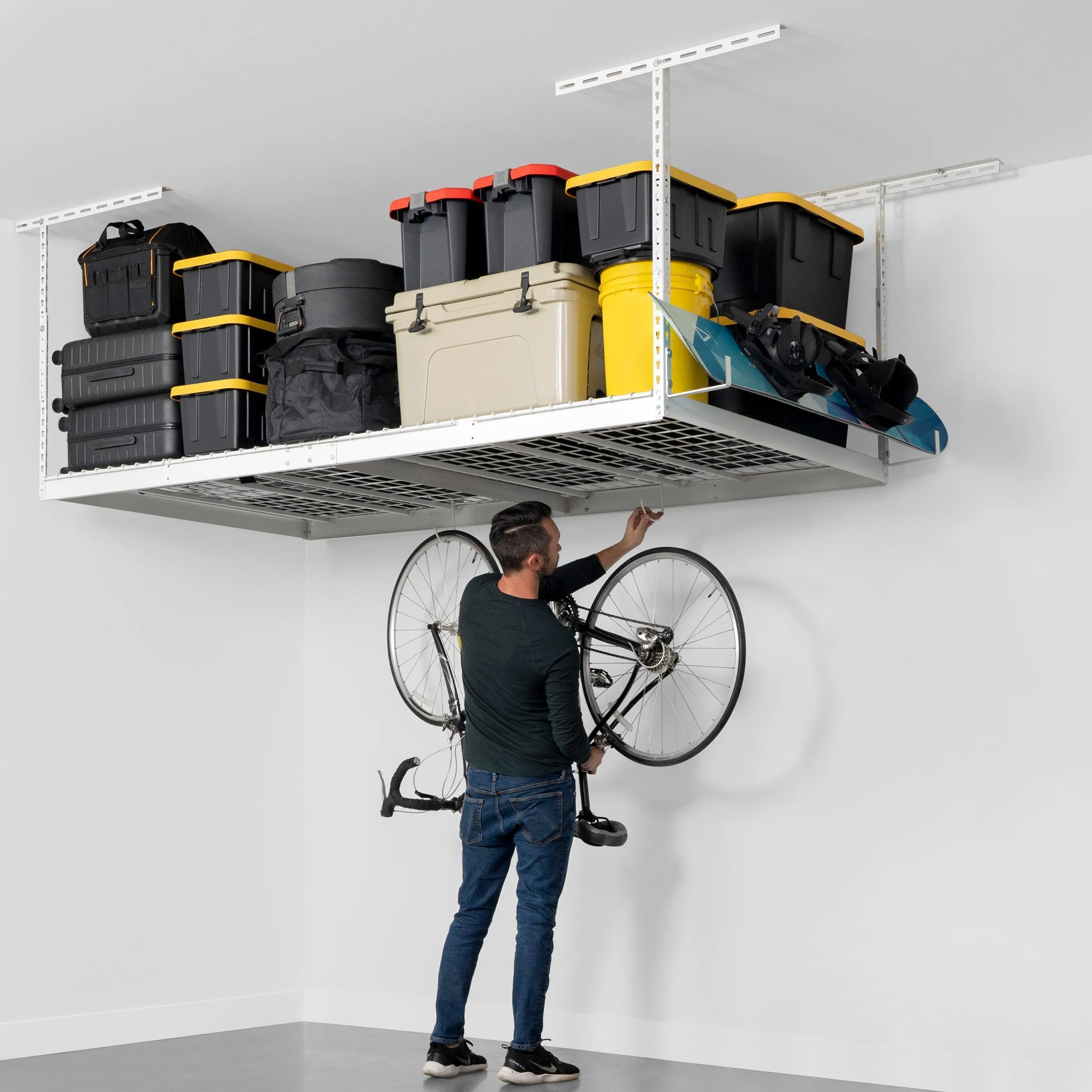 4' x 8' Overhead Garage Storage Rack