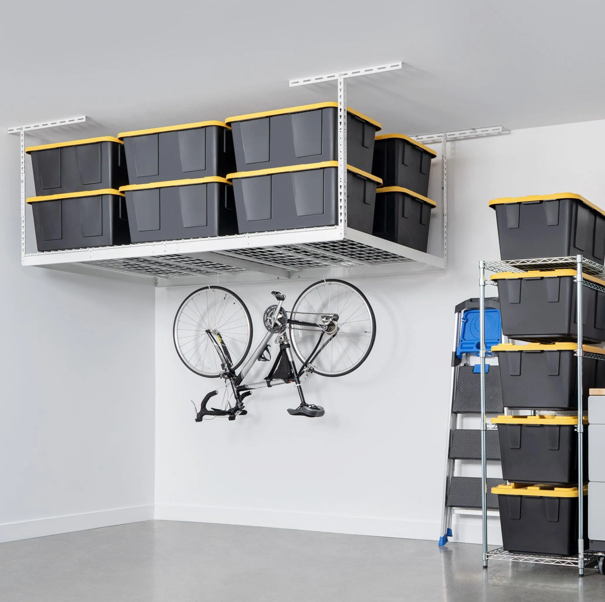 4' x 8' Overhead Garage Storage Rack