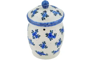 8" Jar with Lid - Blue Berry Special