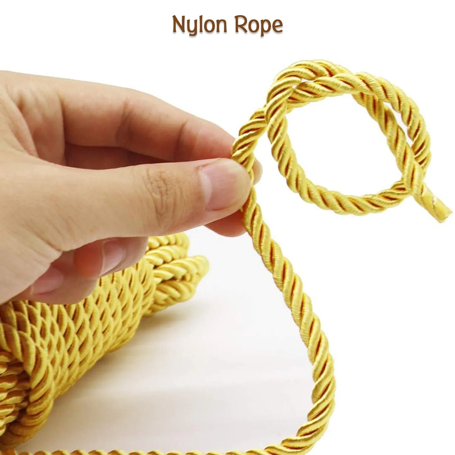 9116 3Meter Heavy Duty Laundry Drying Clothesline Rope Portable Travel Nylon Cord Sturdy Clothes Line for Outdoor, Camping, Indoor, Crafting, Art Projects