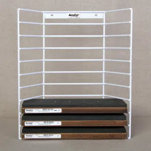 AccuCut Wire Storage Rack - Holds 10 Long Cut Dies (discontinued)