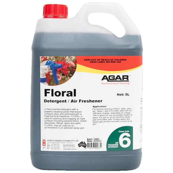 Agar Floral Detergent and Air Freshener