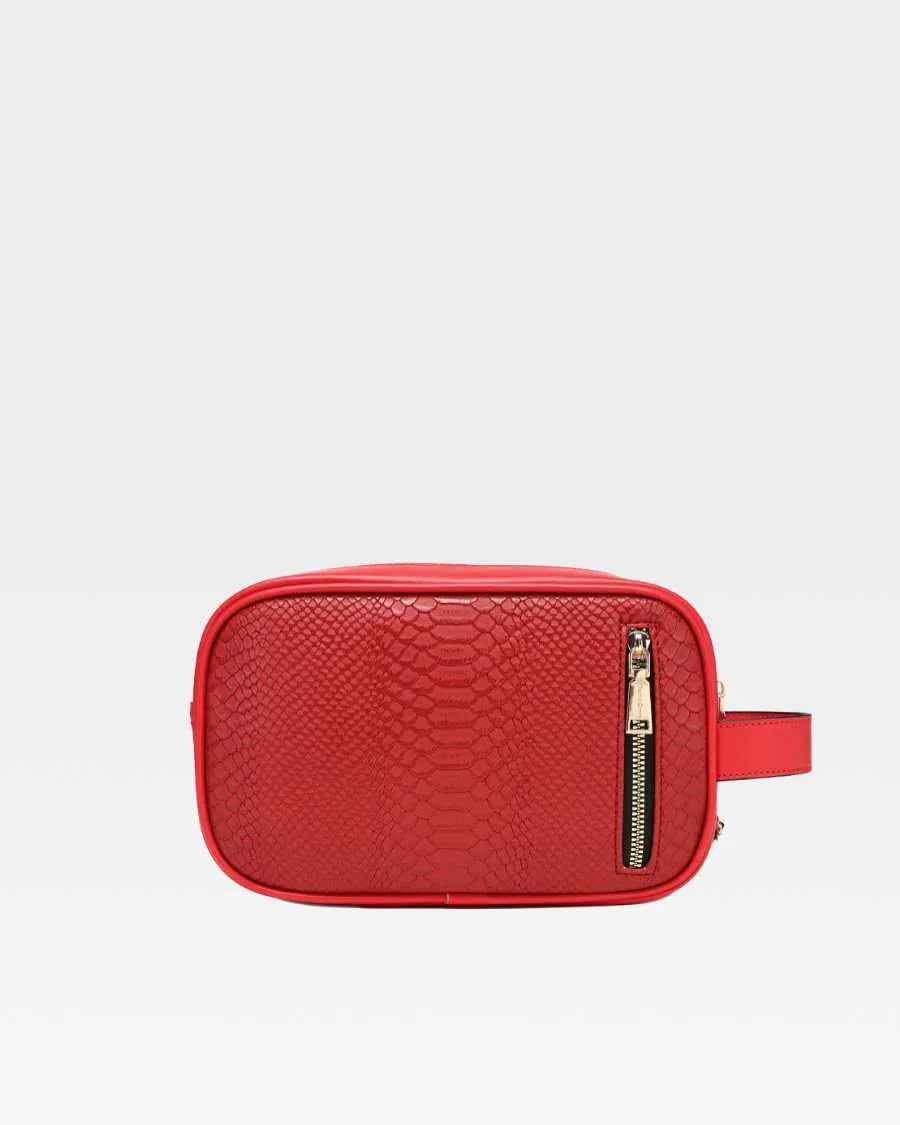 Apollo 1 Toiletry Bag in Red