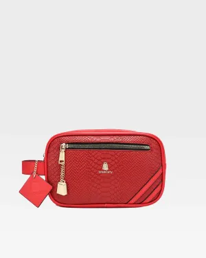 Apollo 1 Toiletry Bag in Red