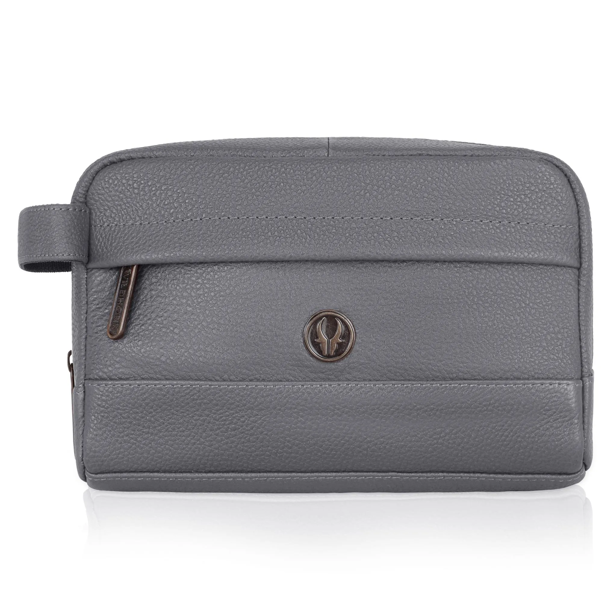 BONAVISTA Leather Toiletry Bag For Men & Women