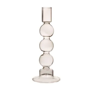 Bubble Candle Holder Grey