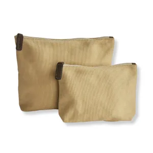 Canvas Courier Pouches (set of 2)