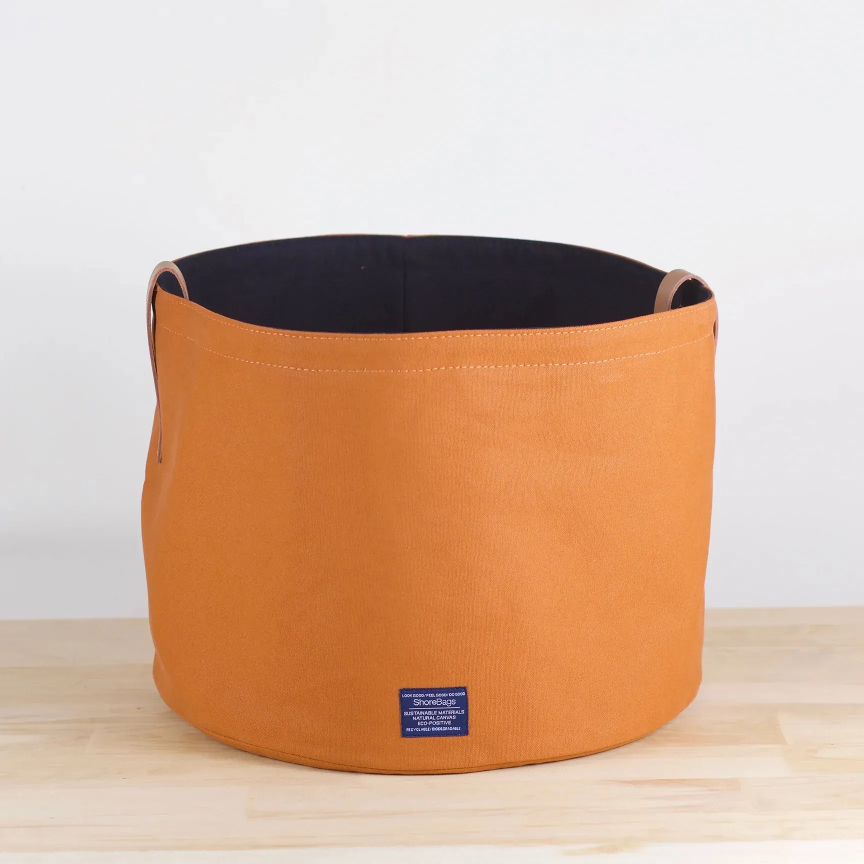 Canvas Storage Bucket Medium