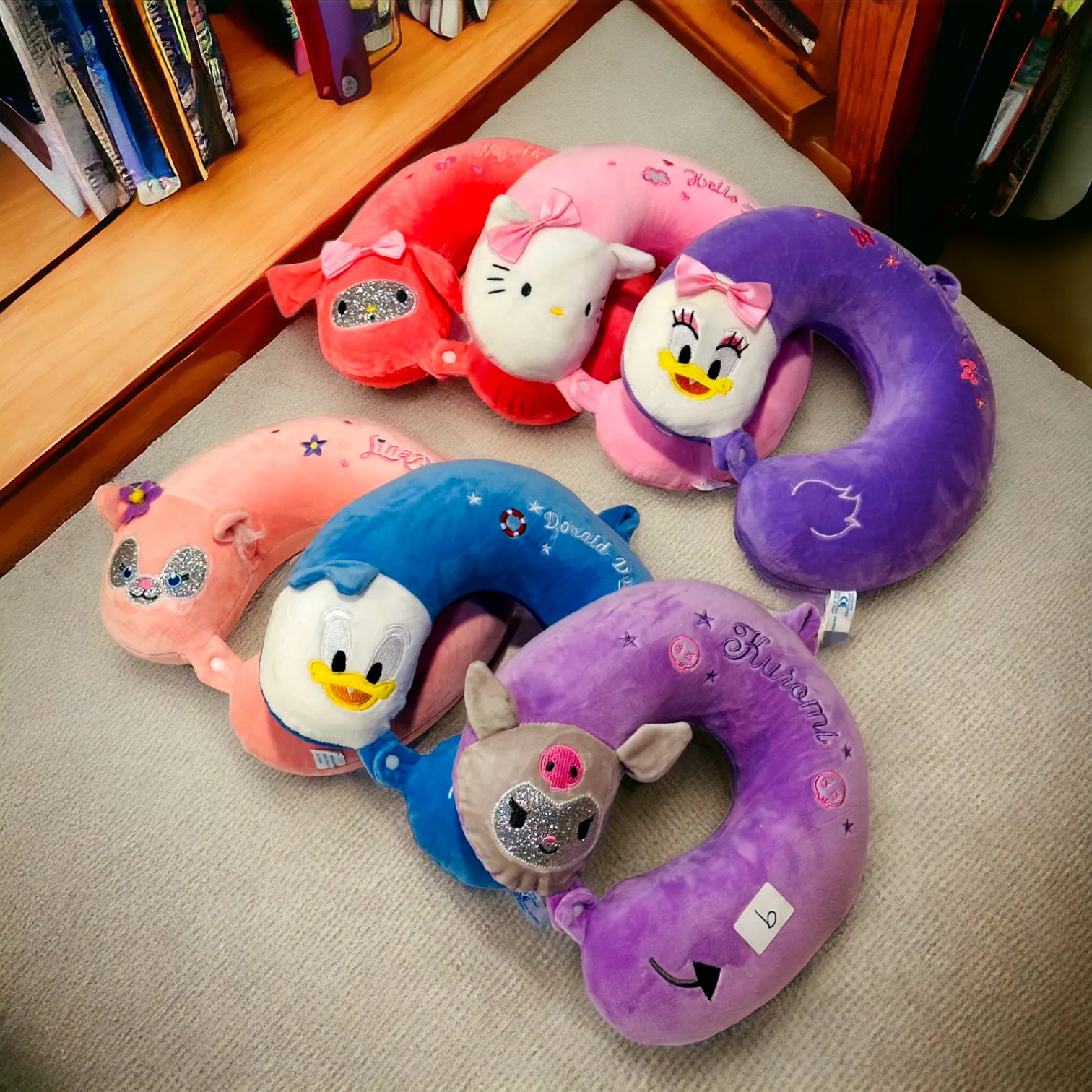 Cartoon U-Shaped Neck Pillow