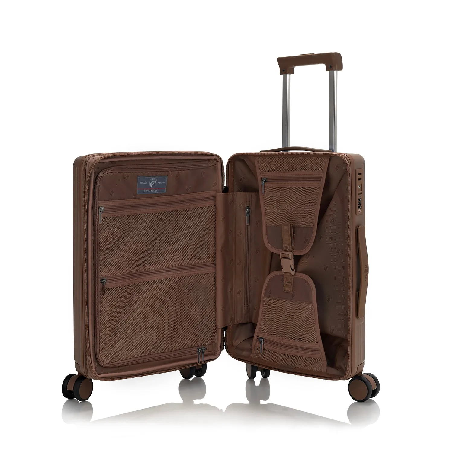 Earth Tones 21.5" Carry-on Luggage | Spinner Luggage