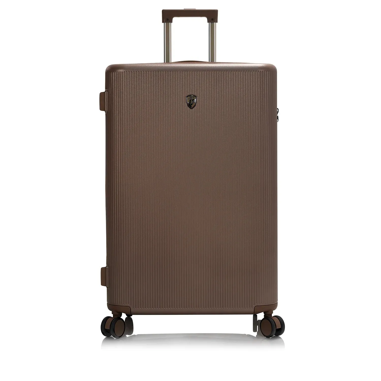 Earth Tones Hardside 30" Large Checked Luggage