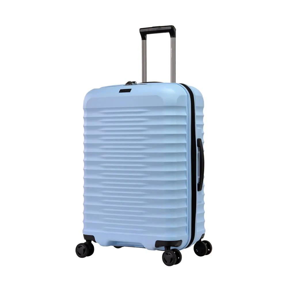 Eminent 24" 4 Double Wheel Expandable TPO® Luggage with Anti-Theft Zipper & TSA Lock - Light Blue (EMI-KK66)