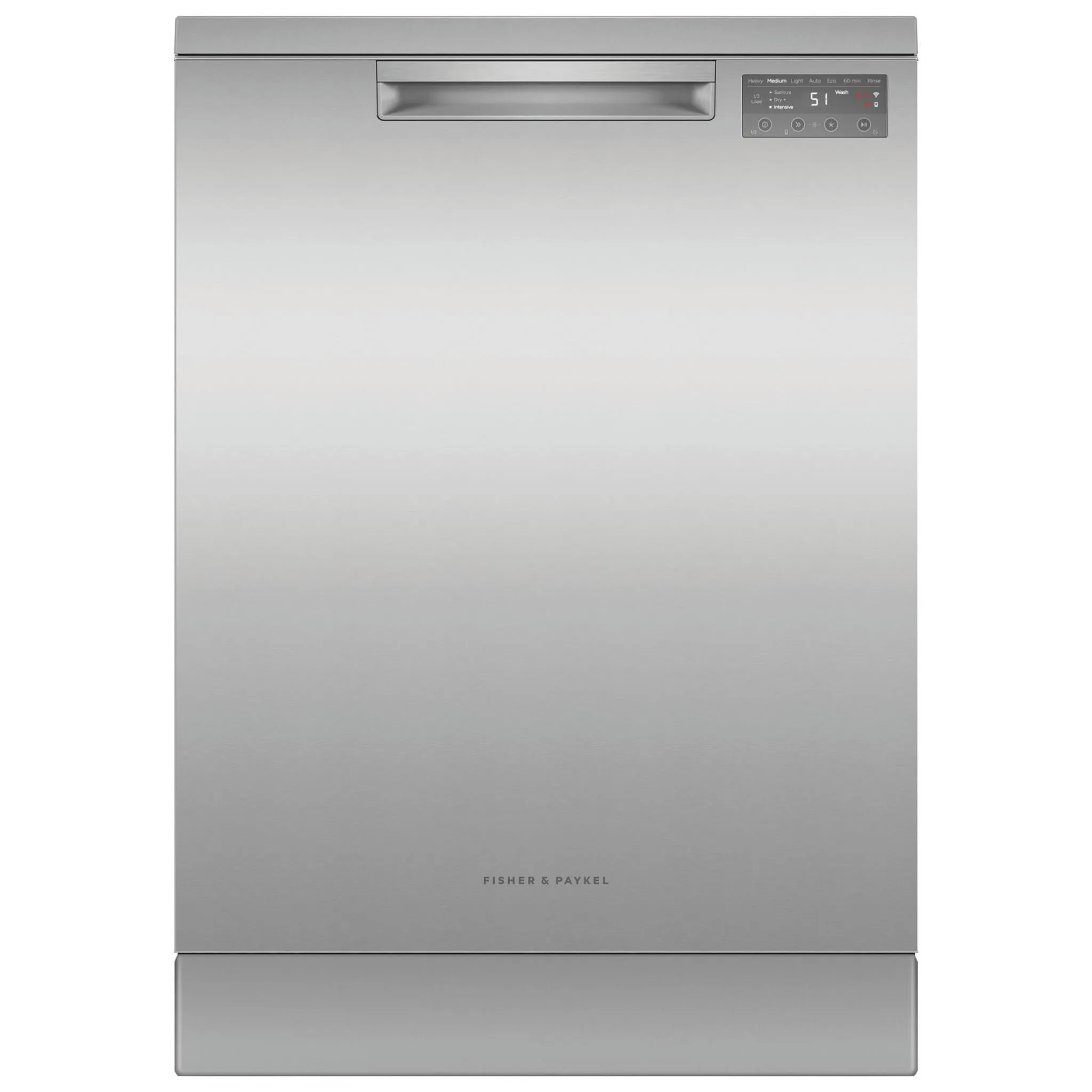 Fisher & Paykel DW60FC4X3 15-Place Setting Freestanding Dishwasher (Stainless Steel)