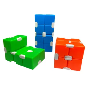 Fluro Infinity Cube Sensory Fidget Toy