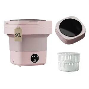 Foldable Mini 8L Portable Washing Machine, Baby Clothes, Travel