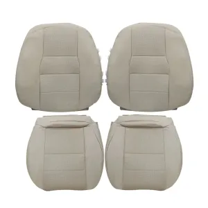 For 2008-2015 Mercedes Benz X204 GLK350 Front Both Side Leather Seat Cover Ivory