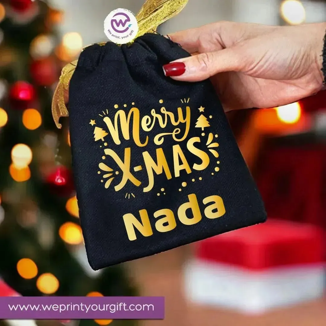 Gift Bags-New year 2024 - Christmas -Black