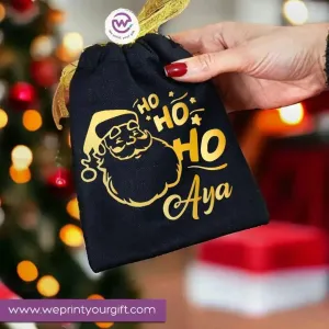 Gift Bags-New year 2024 - Christmas -Black