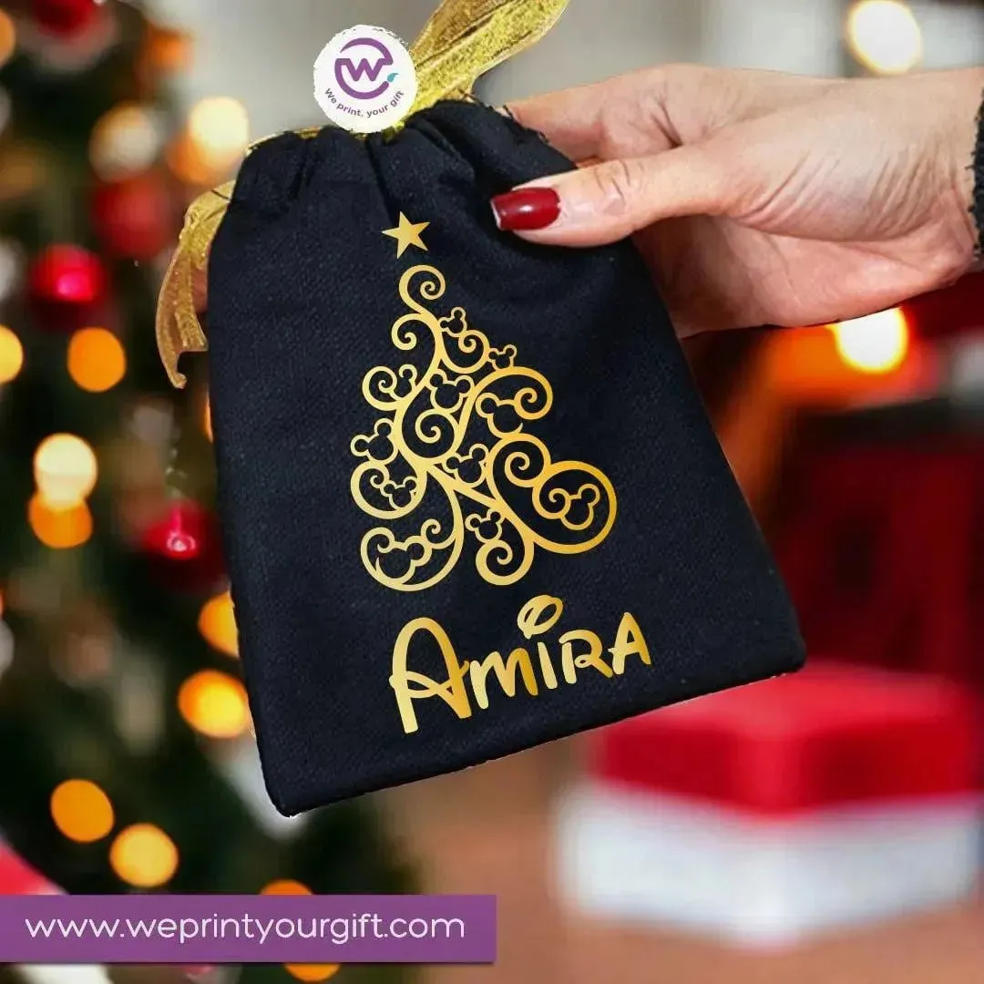 Gift Bags-New year 2024 - Christmas -Black