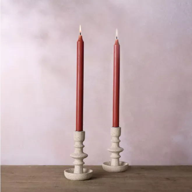 HESTIA SET OF 2 CANDLE HOLDERS