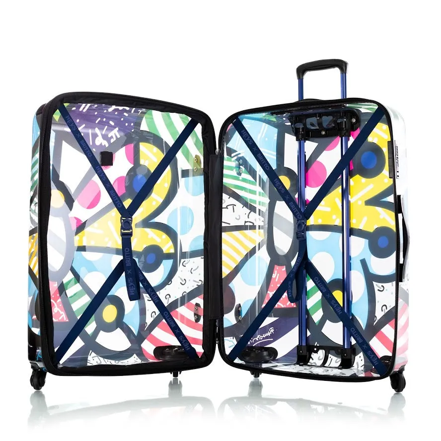 Heys Britto Butterfly Transparent 30" Spinner Luggage