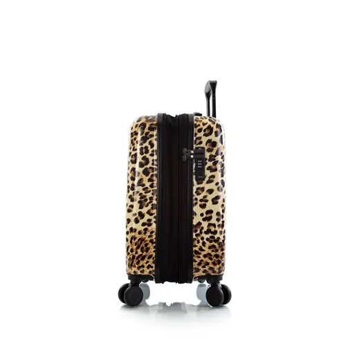 Heys Brown Leopard 21" Carry On Spinner