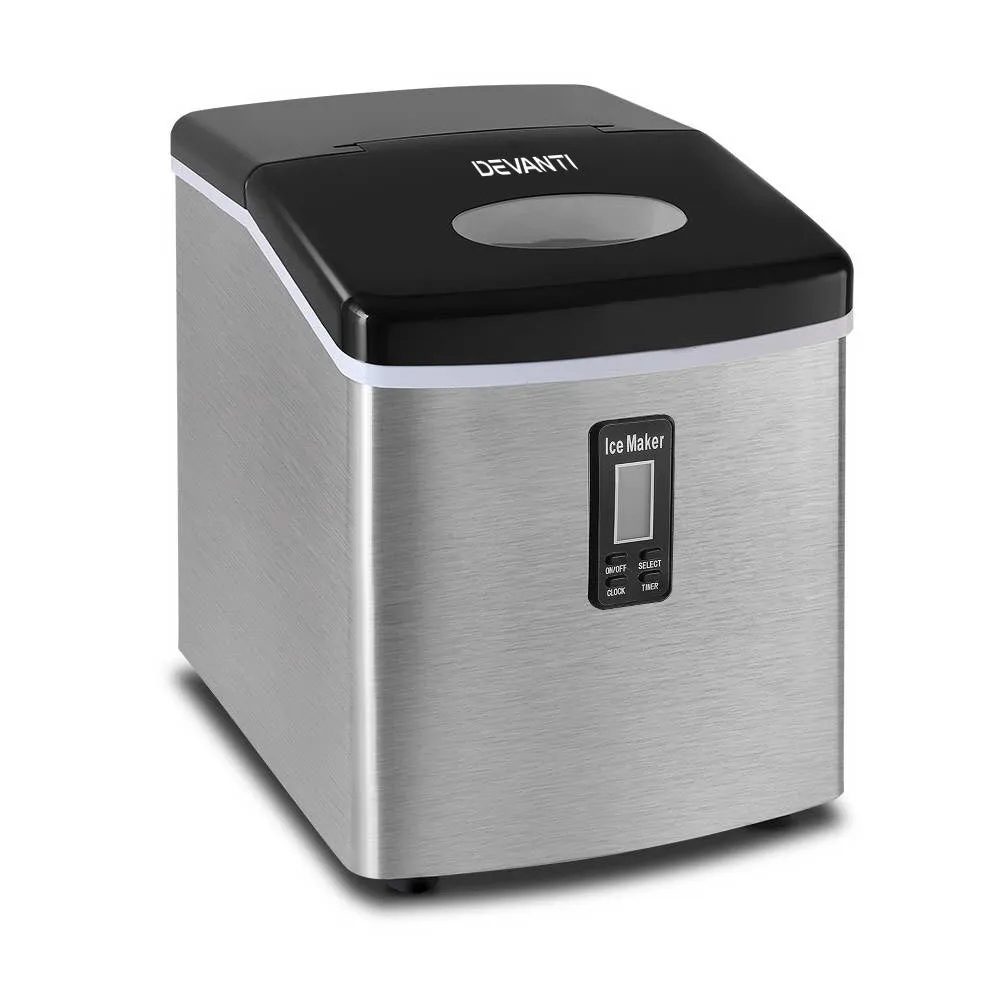 High-Capacity 3.2L Ice Maker, 15kg/day - Devanti