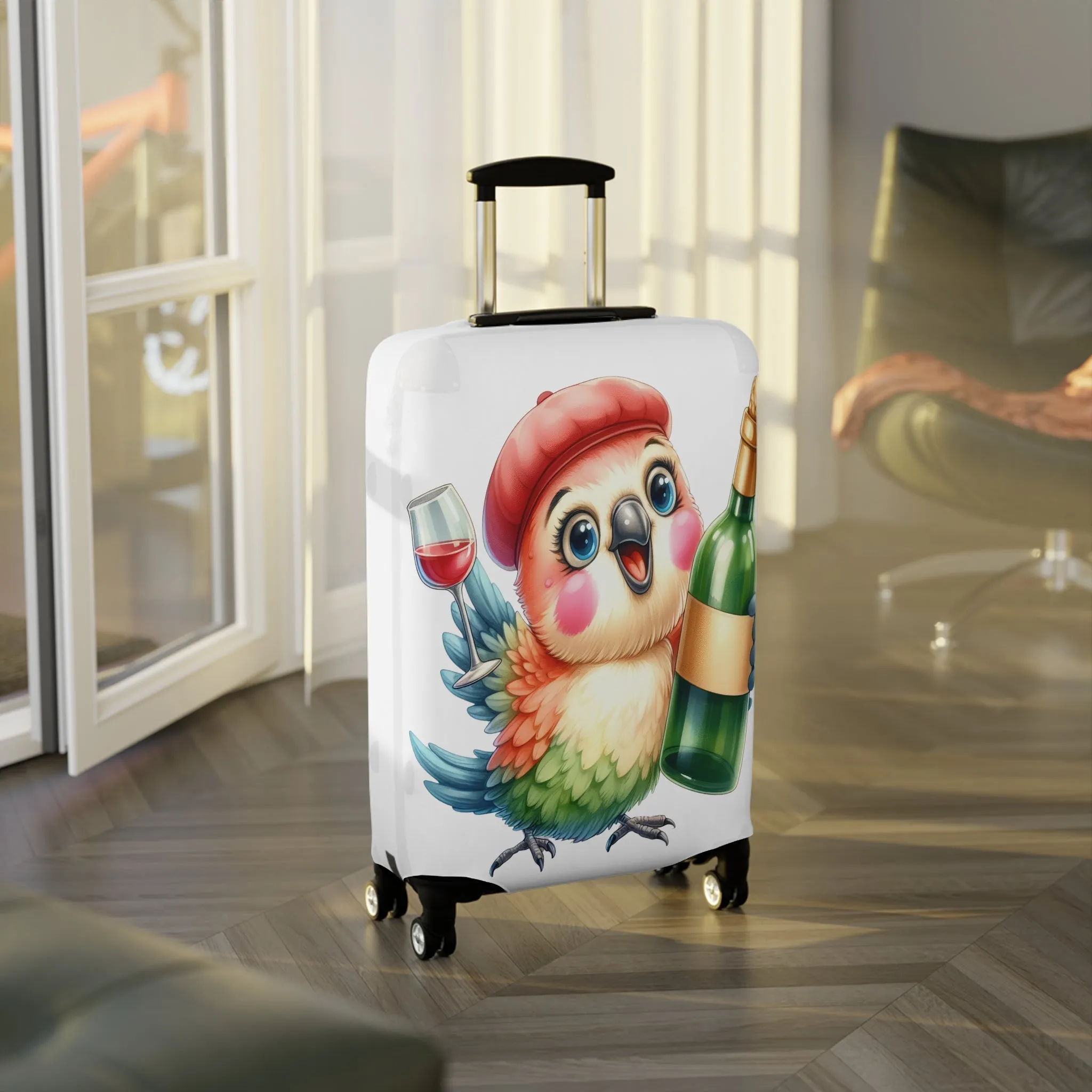 Luggage Cover, Cute Bird, awd-1643