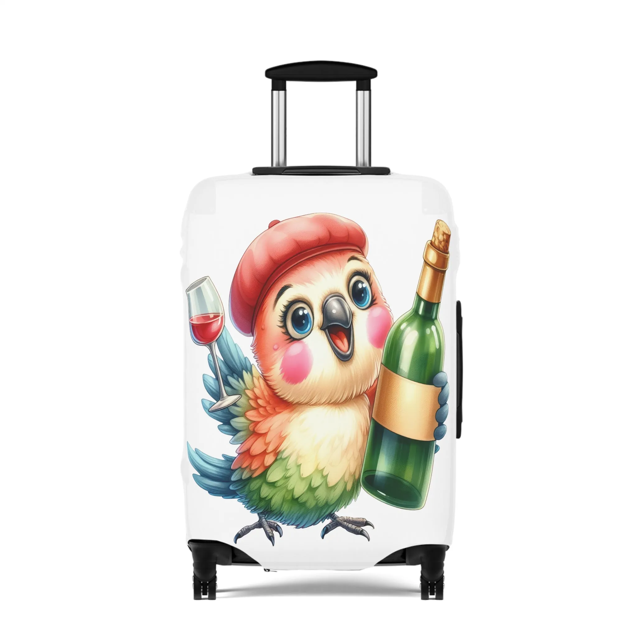 Luggage Cover, Cute Bird, awd-1643