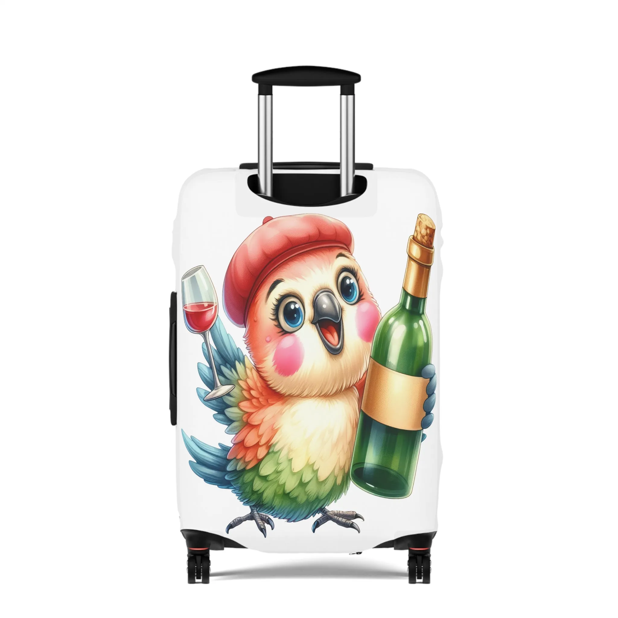 Luggage Cover, Cute Bird, awd-1643