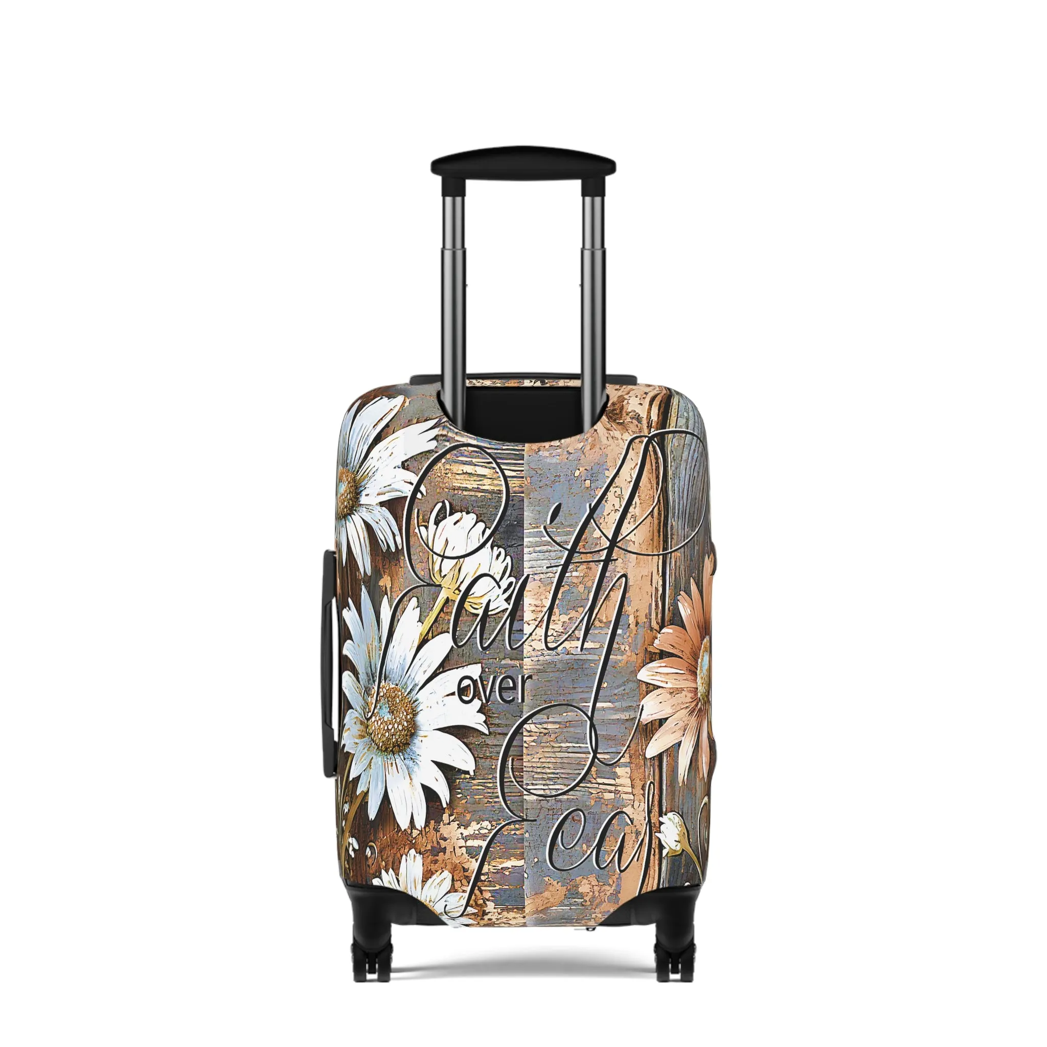 Luggage Cover, Faith over Fear, awd-1668