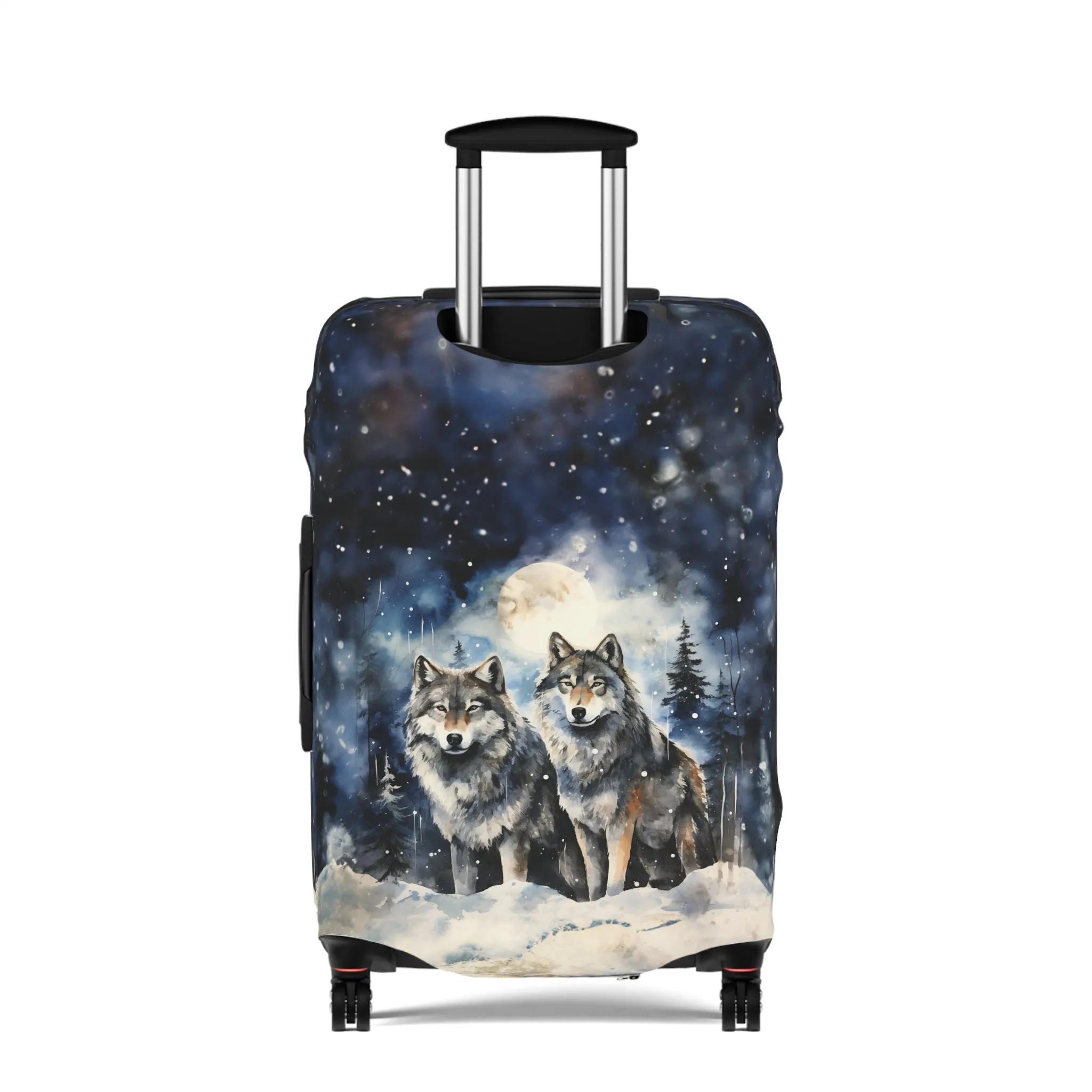 Luggage Cover, Wolves, awd-565