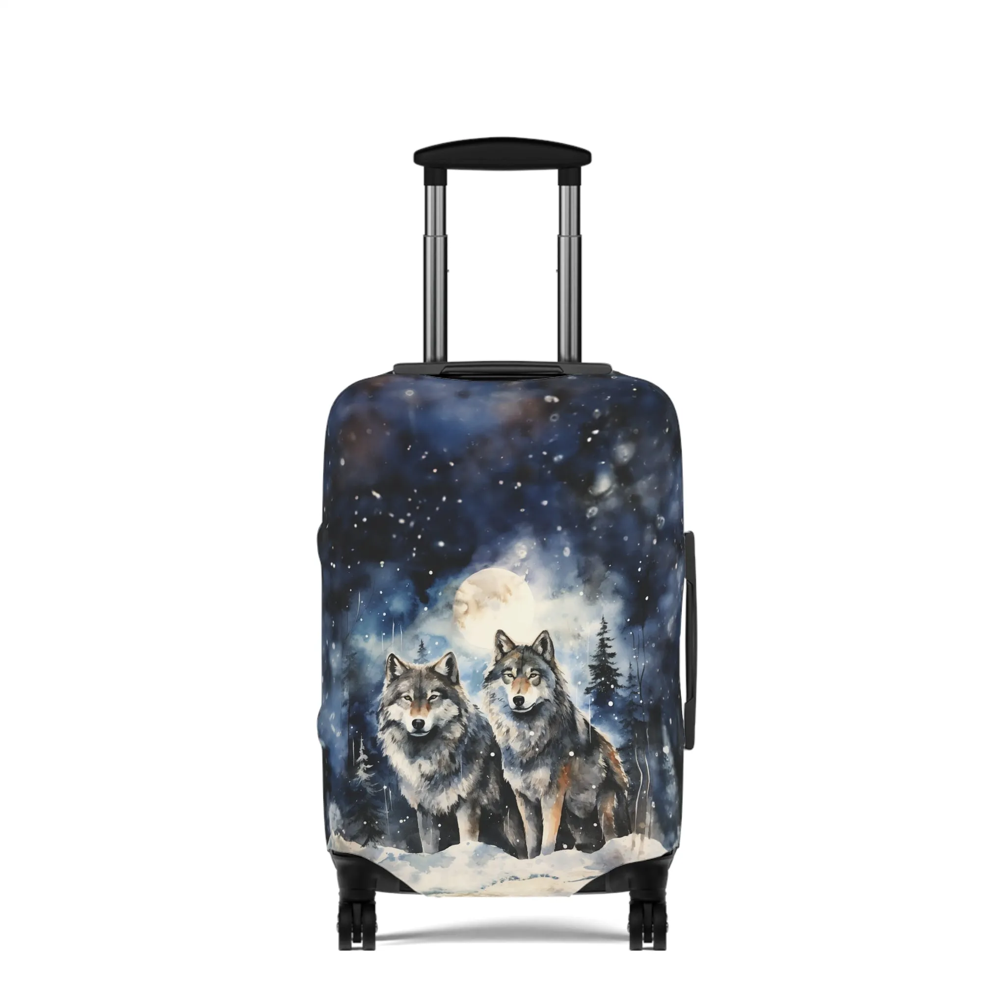 Luggage Cover, Wolves, awd-565