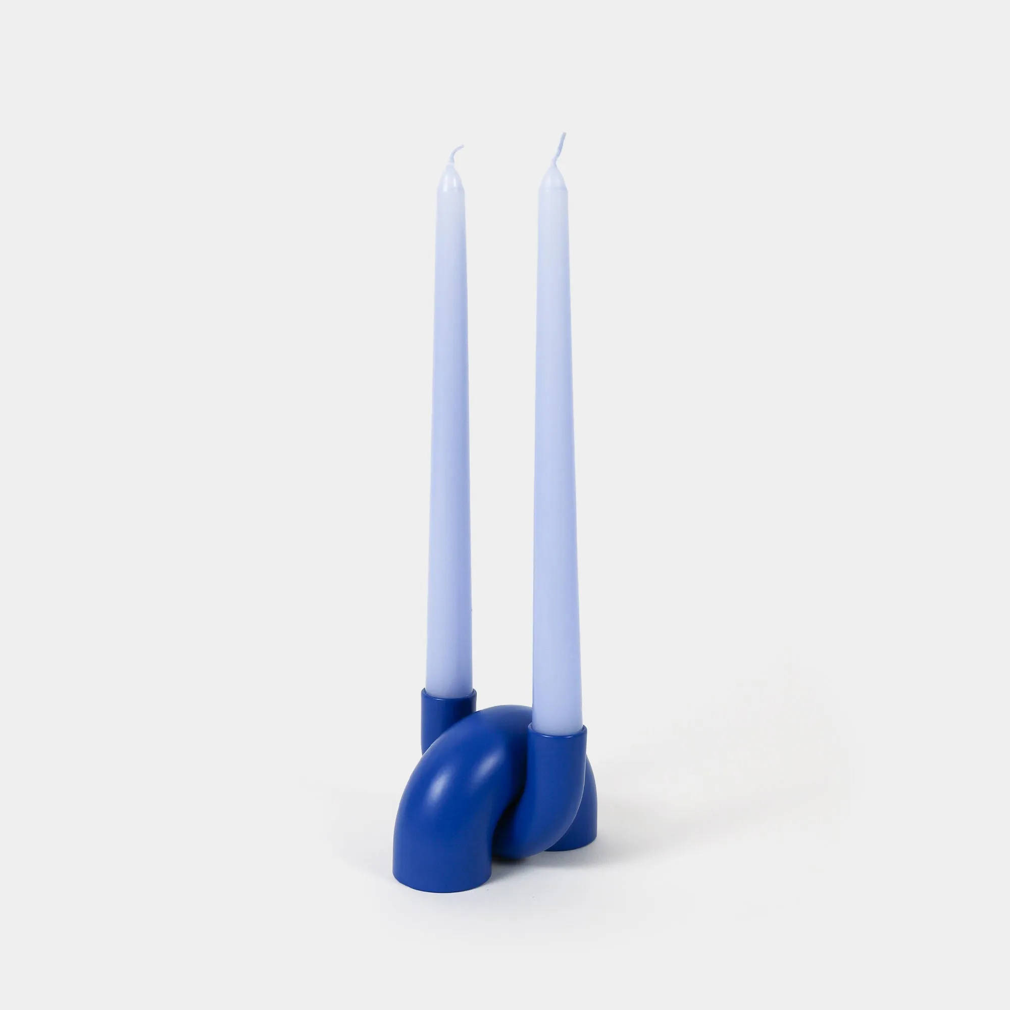 Macaroni 2-in-1 Candleholder - Tapers & Tealights - Royal Blue