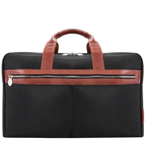 McKlein 21" Nylon Two-tone Dual-Compartment Laptop Duffel