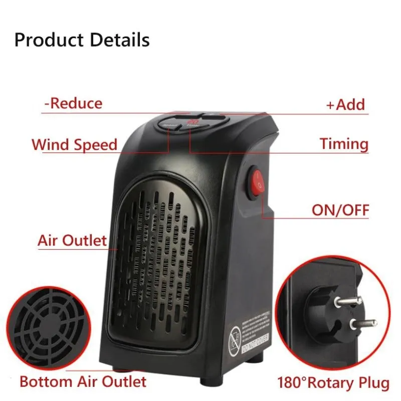 Mini Portable Electric Wall Heater