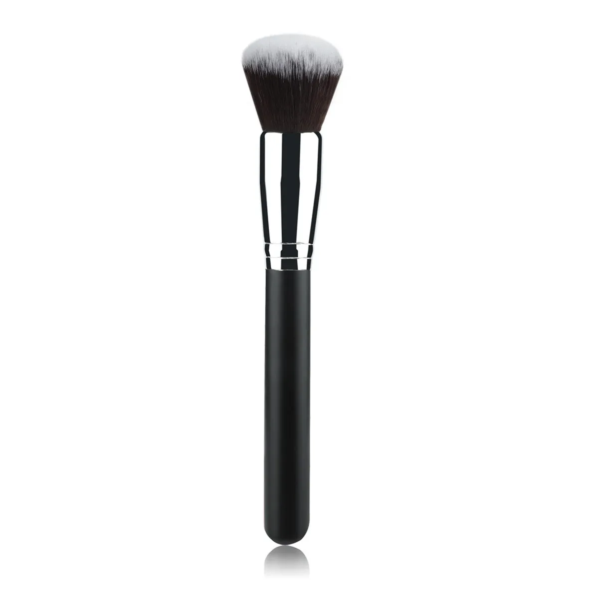 Popular single bb cream makeup brush round head loose powder brush flat head foundation brush oblique head contour brush