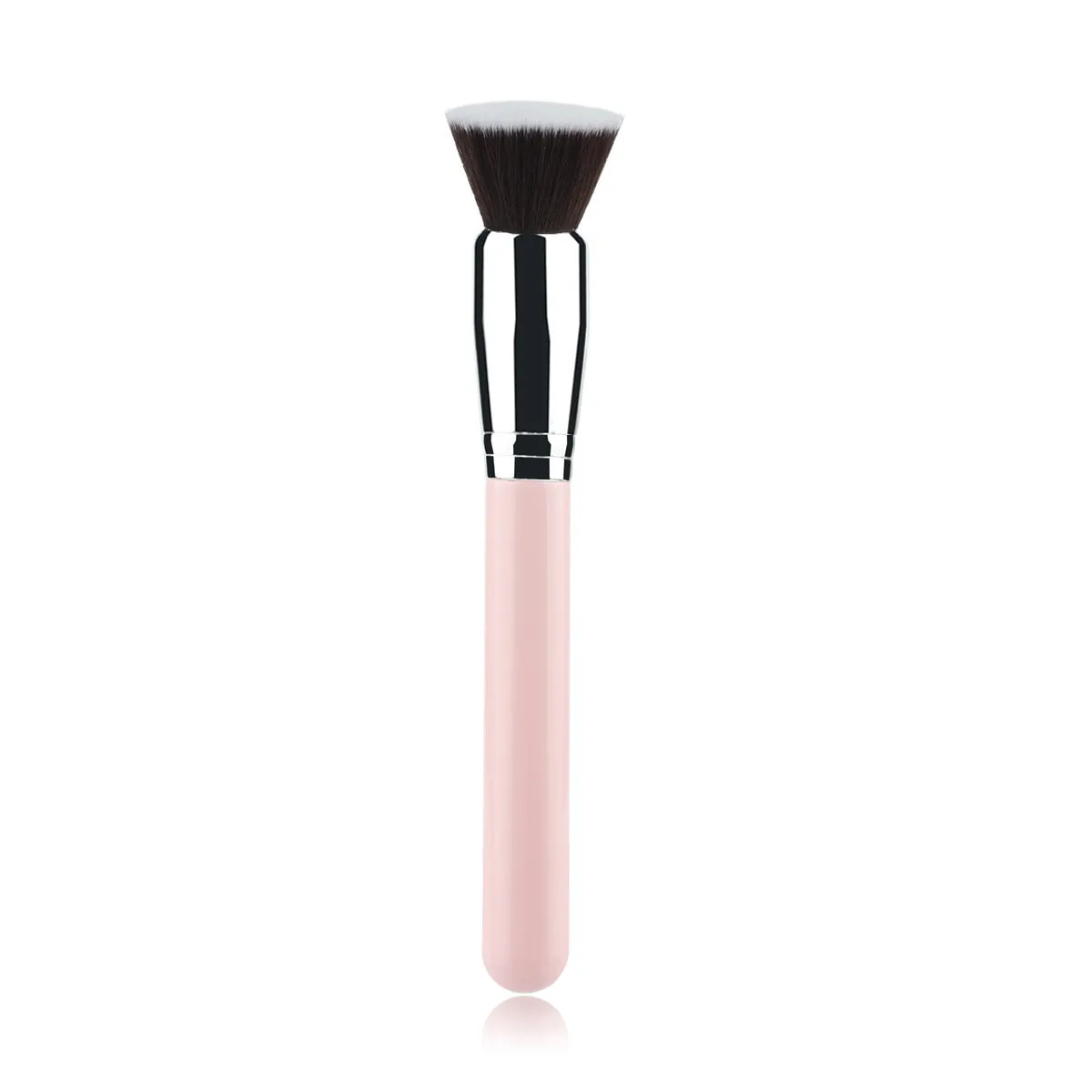 Popular single bb cream makeup brush round head loose powder brush flat head foundation brush oblique head contour brush