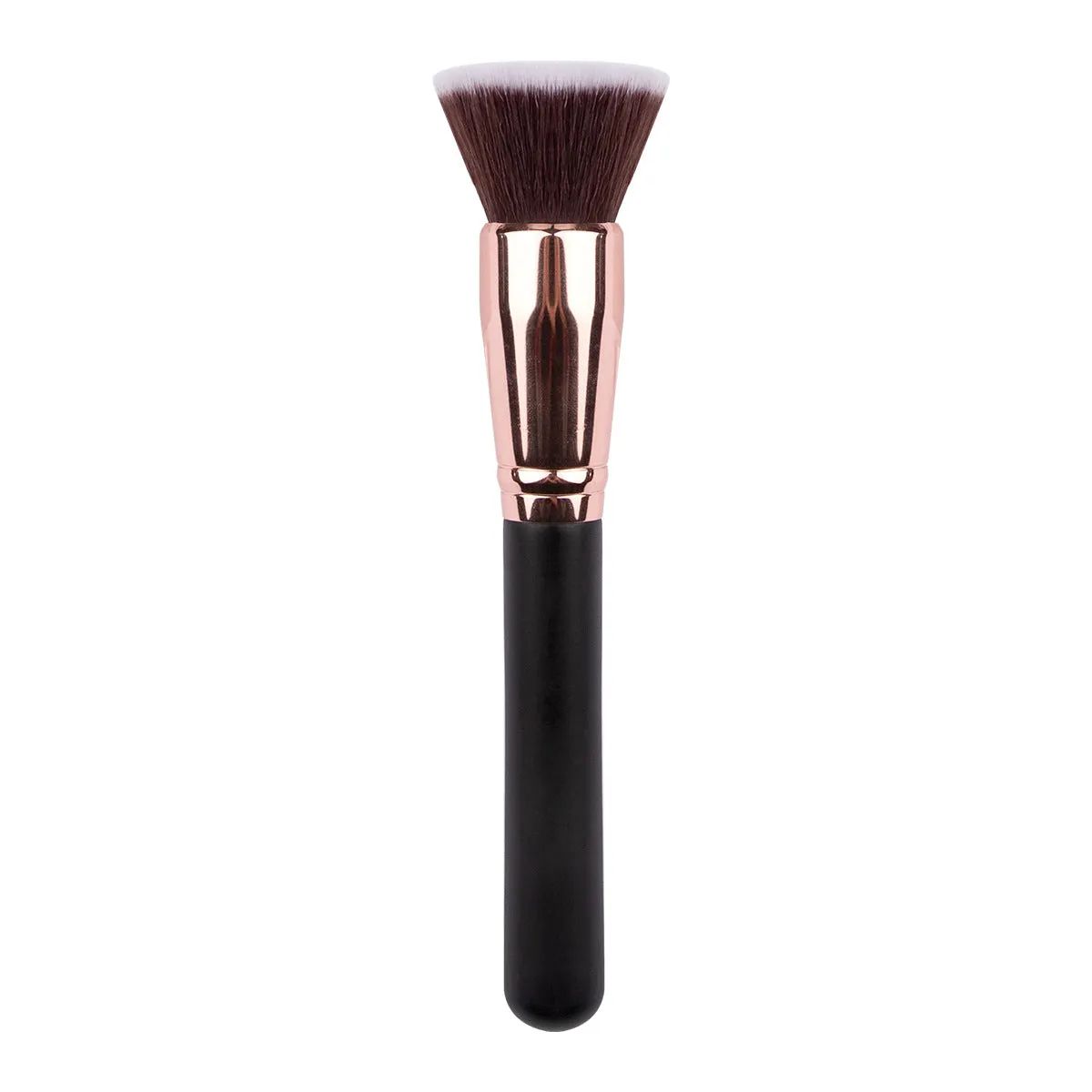 Popular single bb cream makeup brush round head loose powder brush flat head foundation brush oblique head contour brush