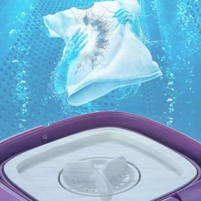 Portable Folding Ultrasonic Easy Simple Washing Machine