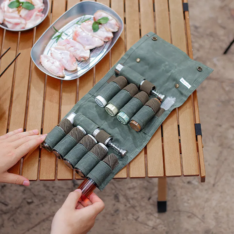 Portable Outdoor Condiment Bottle Set