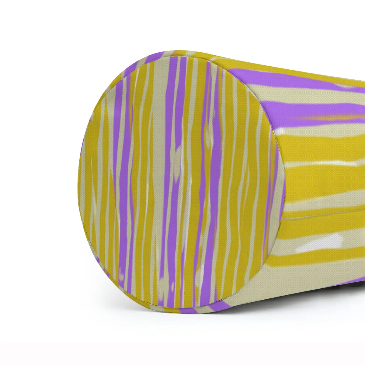 Purple & Yellow Stripe Foldable Basket